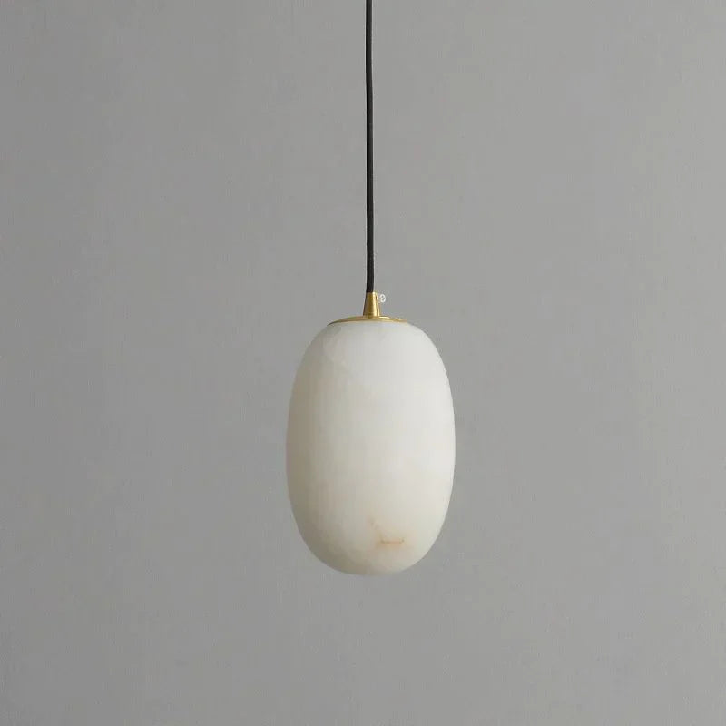 José Modern Real Alabaster Pendant Lighting Beside Bed, Dining Table Pendant Pendant Light Riviko