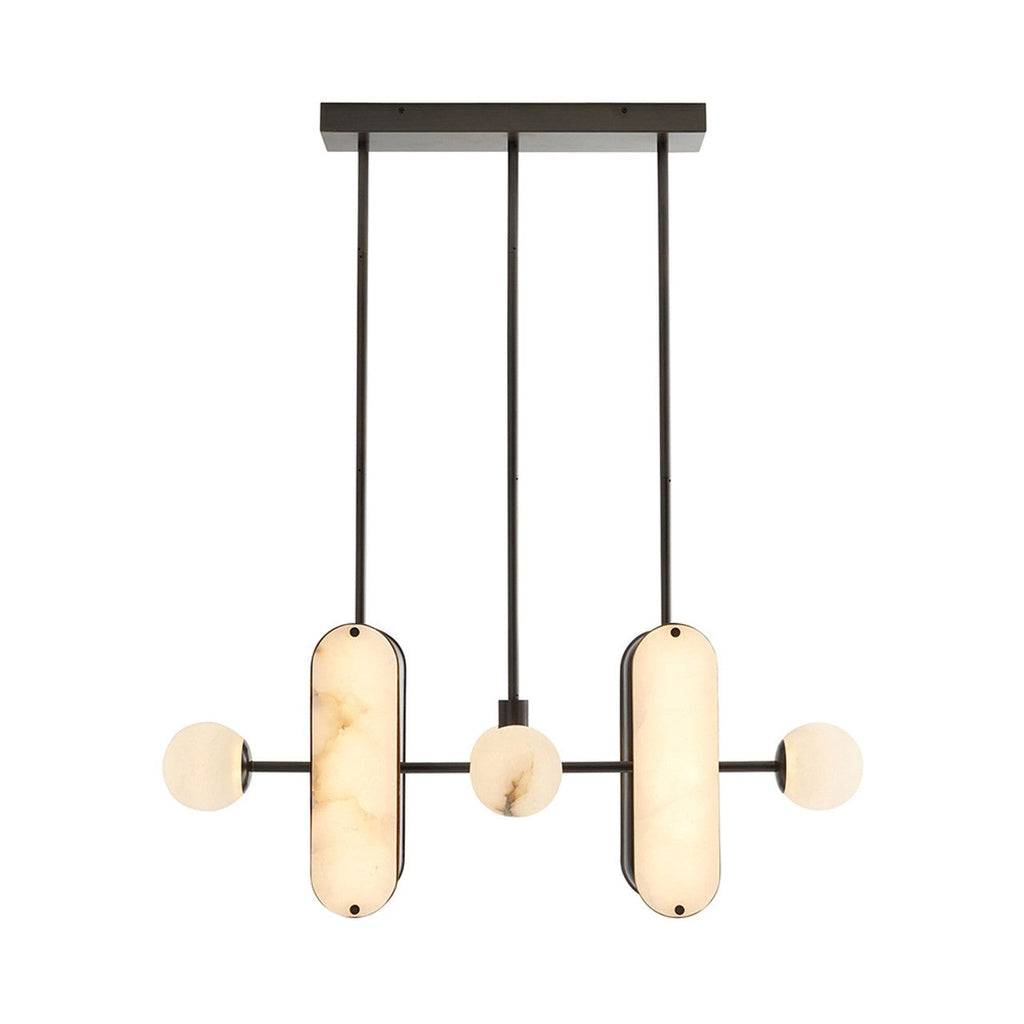 Maradona Pendant Light, Designer Choice Linear Chandelier - Riviko