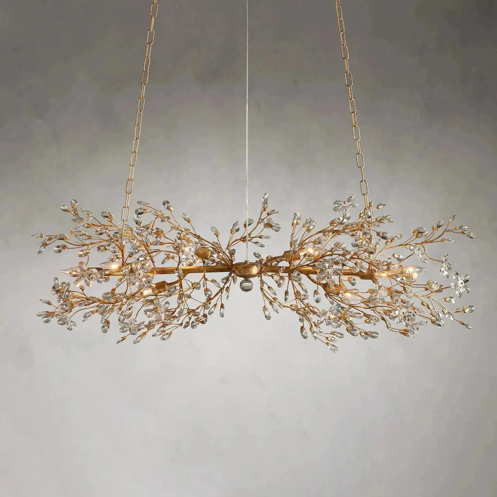 Fiore Linear Chandelier 43"51"68"