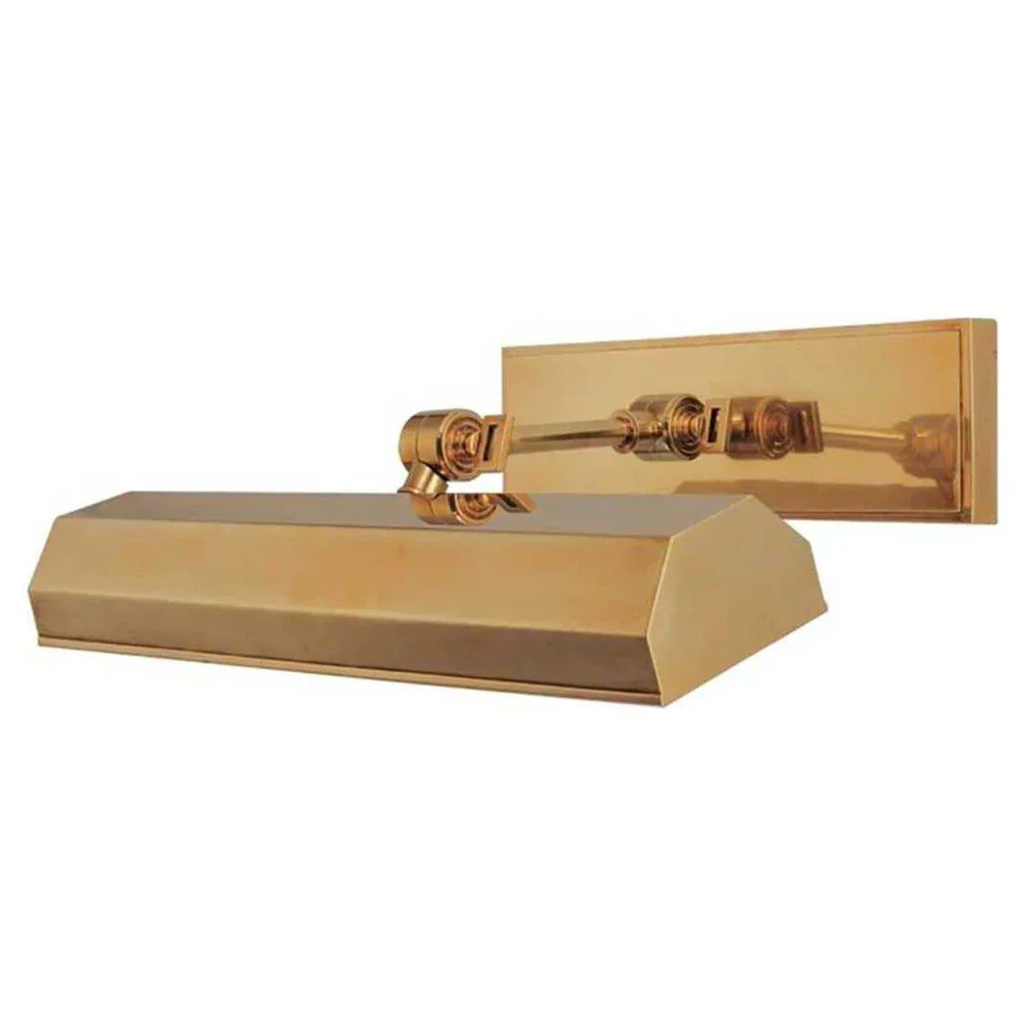 Riviko Gallery Lumina Picture Light Aged Brass - Background Shot
