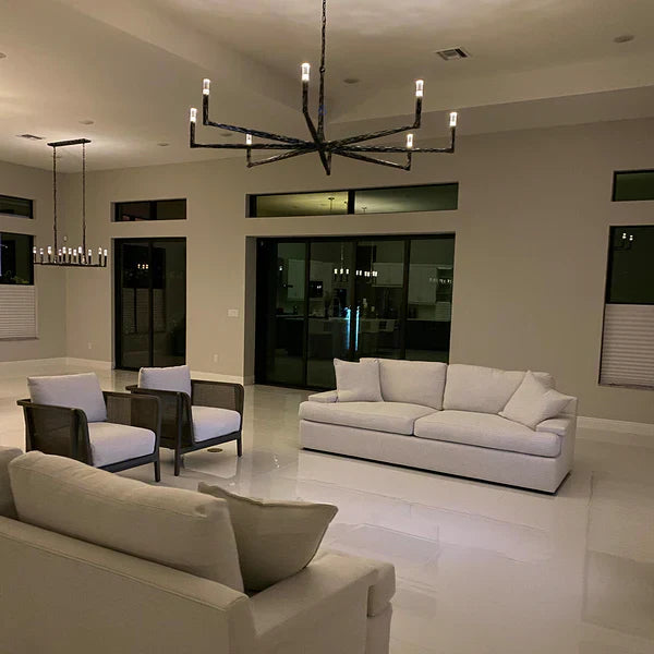 Thalen Forged Round Chandelier