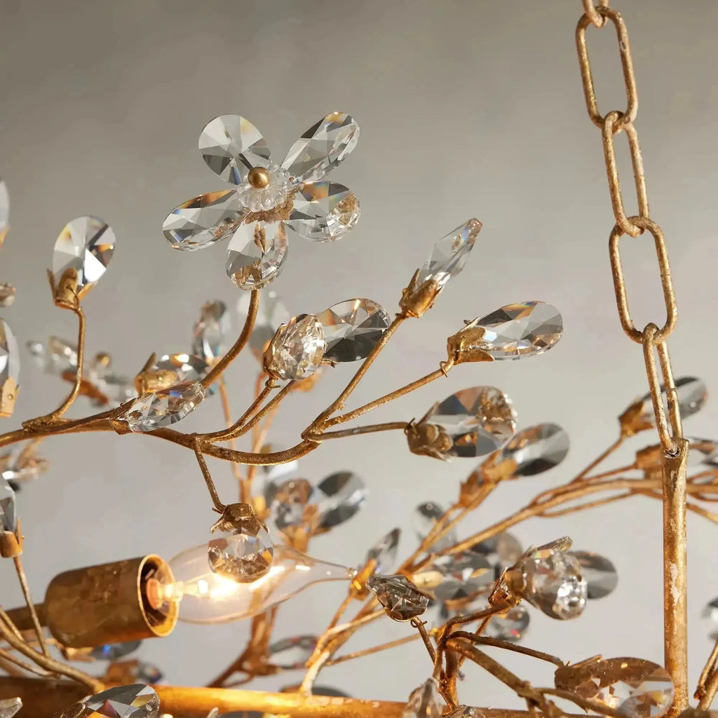 Fiore Linear Chandelier 43"51"68"