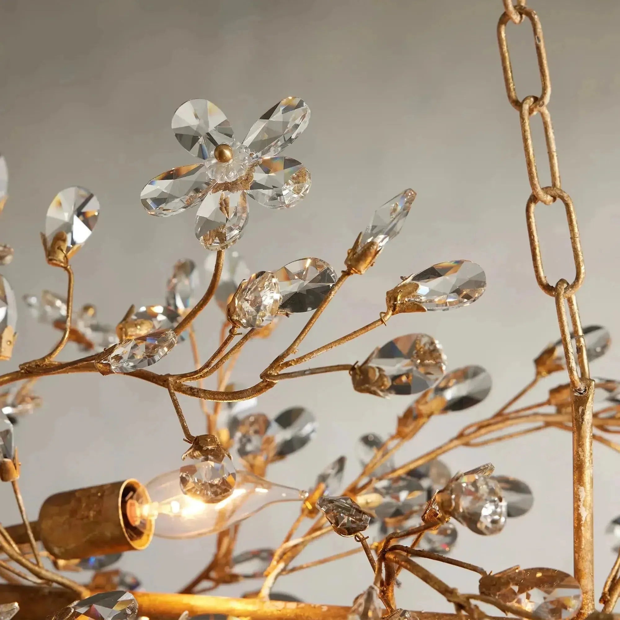 Fiore Linear Chandelier 43"51"68"
