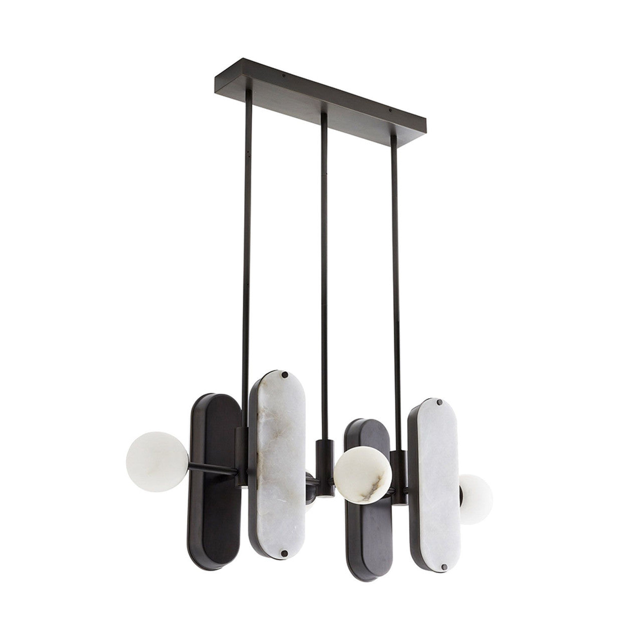 Maradona Pendant Light, Designer Choice Linear Chandelier - Riviko
