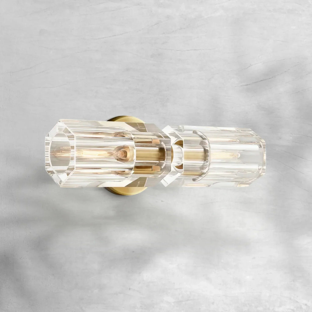 Arcachen Crystal 2 Lights Wall Sconce