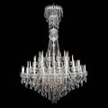 100 lights bohemia glass crystal chandelier