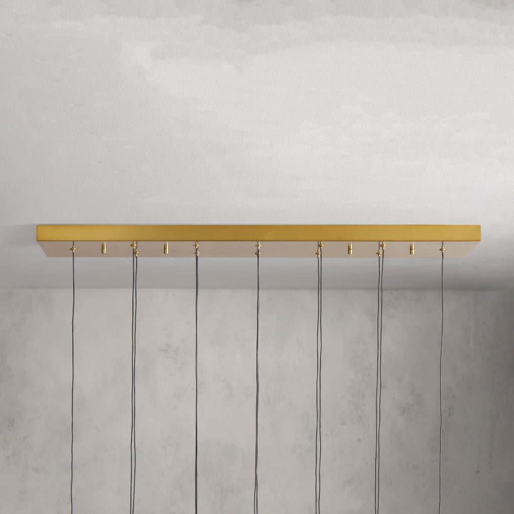 Soltaire Raindrop Linear Chandelier