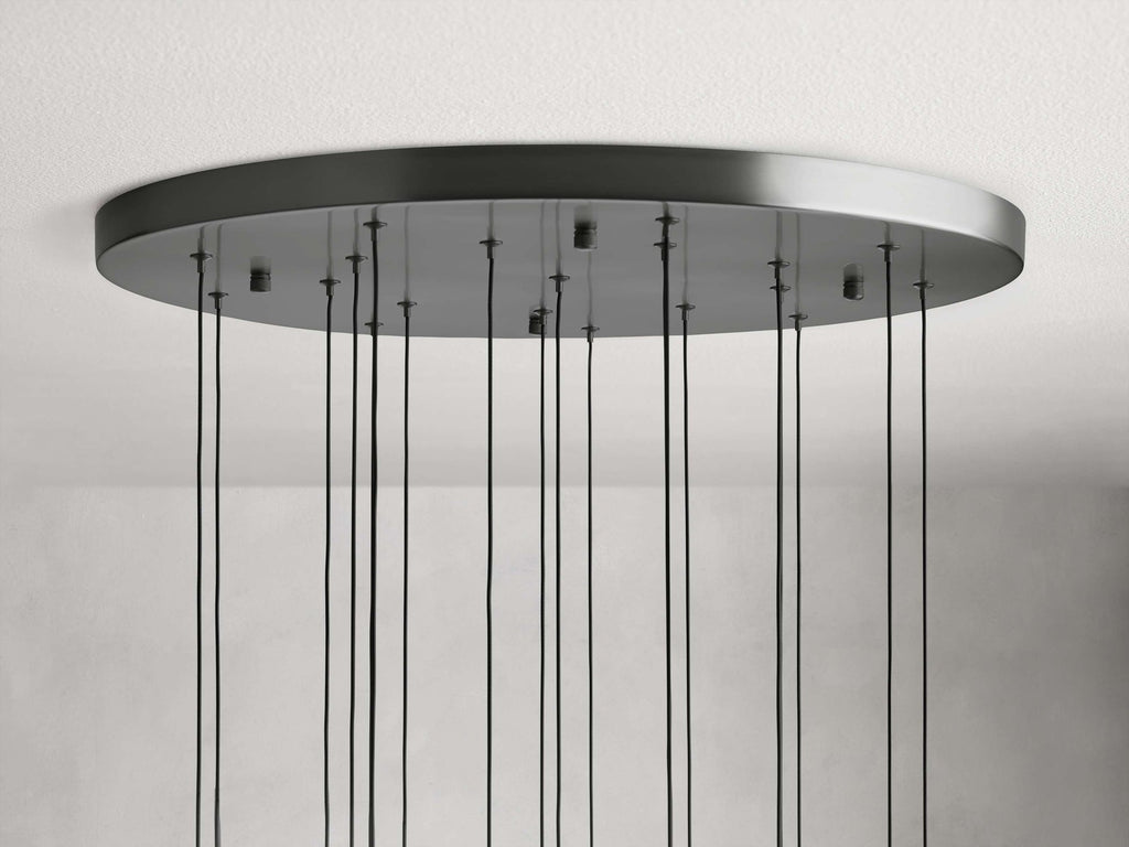 Soltaire Round Chandelier 17"24"36"48''58"