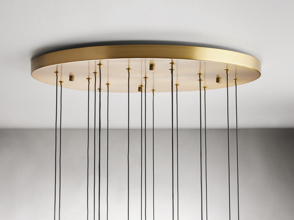 Soltaire Round Chandelier 17"24"36"48''58"