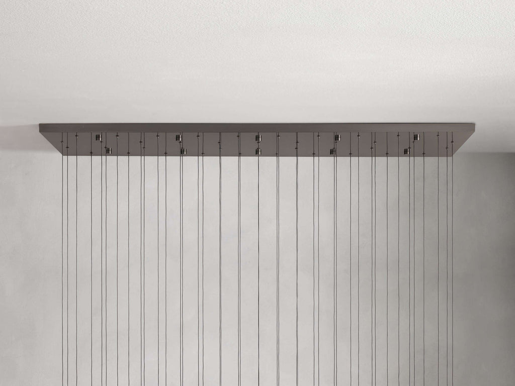 Soltaire Raindrop Linear Chandelier