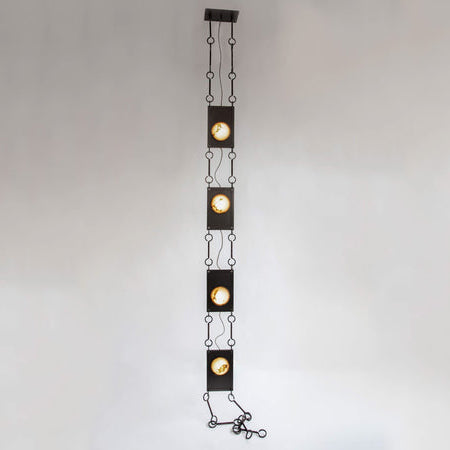 Riviko Ariadne Alabaster Link Chandelier - Background Shot