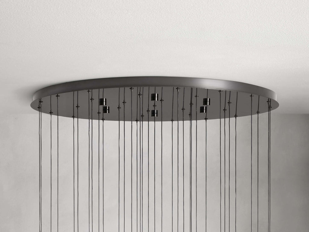 Soltaire Round Chandelier 17"24"36"48''58"