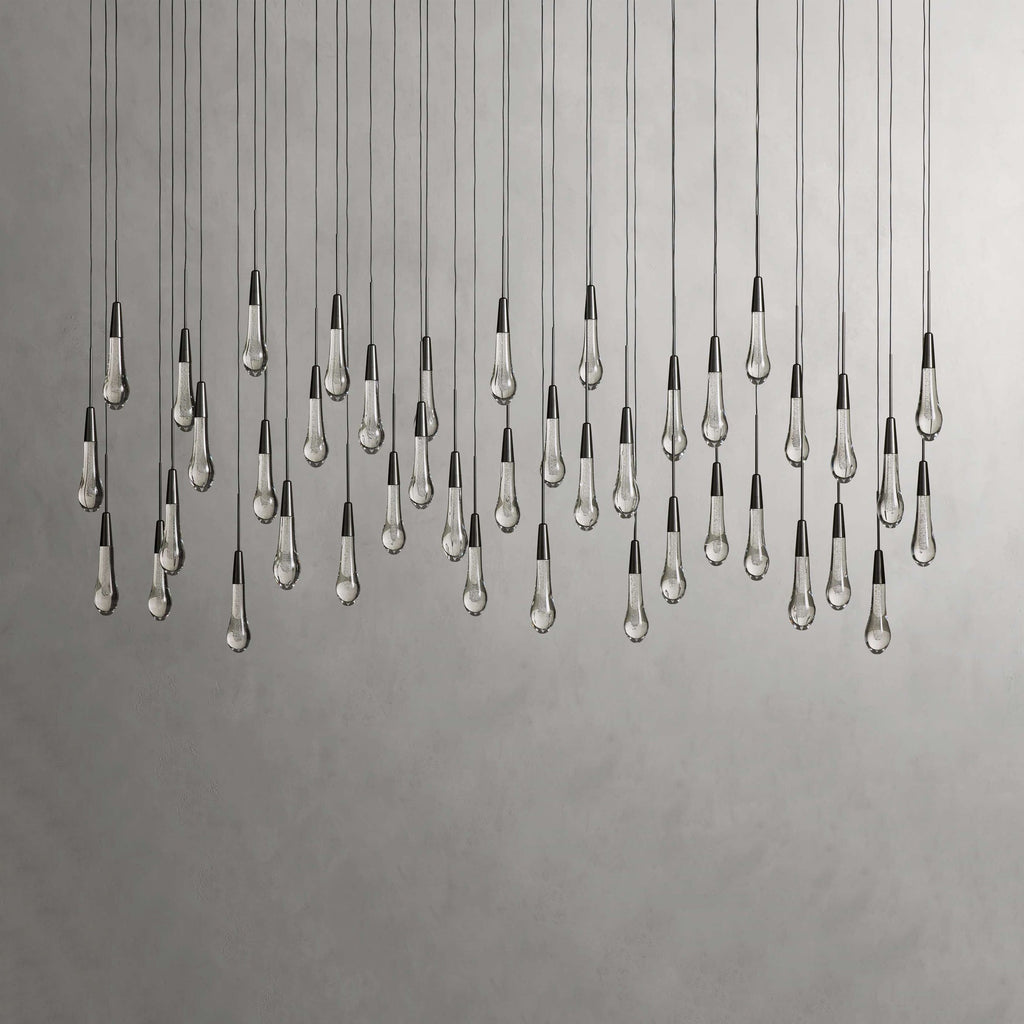 Soltaire Raindrop Linear Chandelier