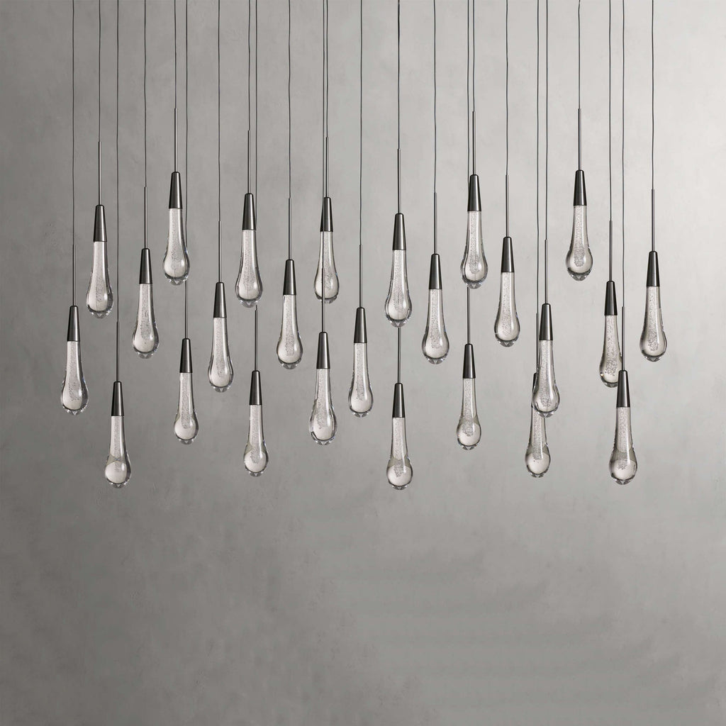 Soltaire Raindrop Linear Chandelier