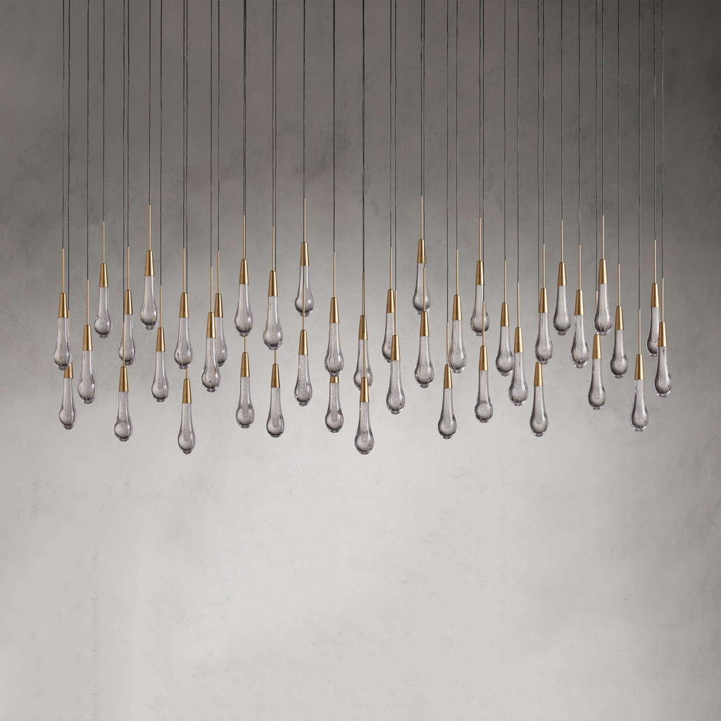 Soltaire Raindrop Linear Chandelier