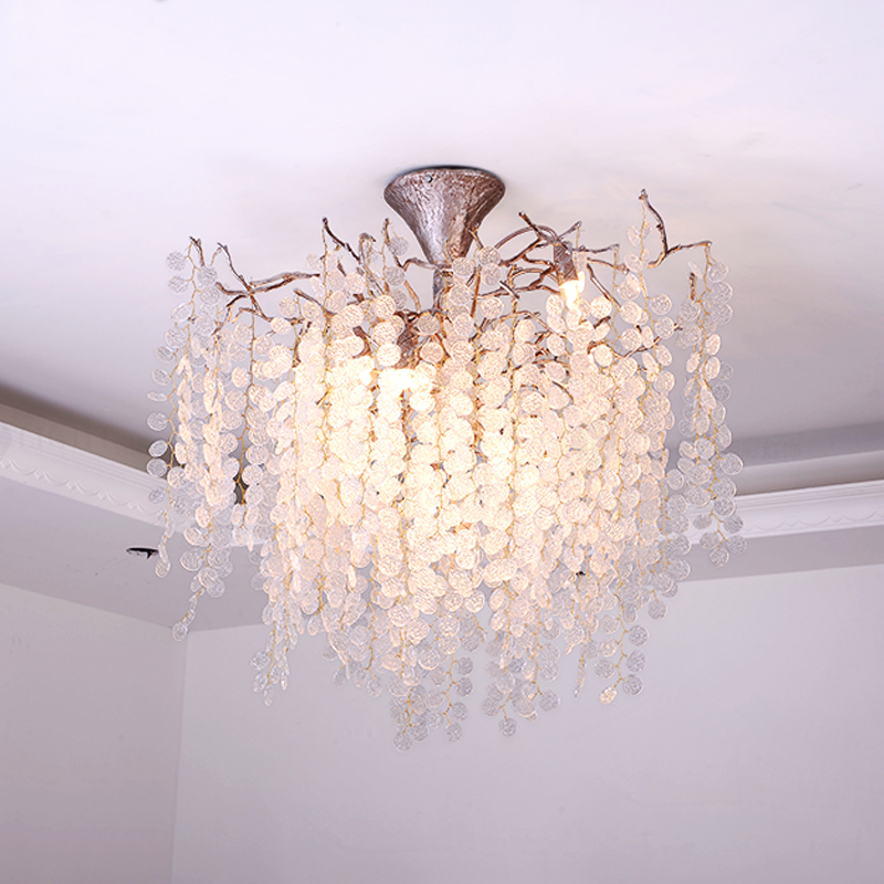 Riviko Ellie Verdant Branch Chandelier - Background Shot
