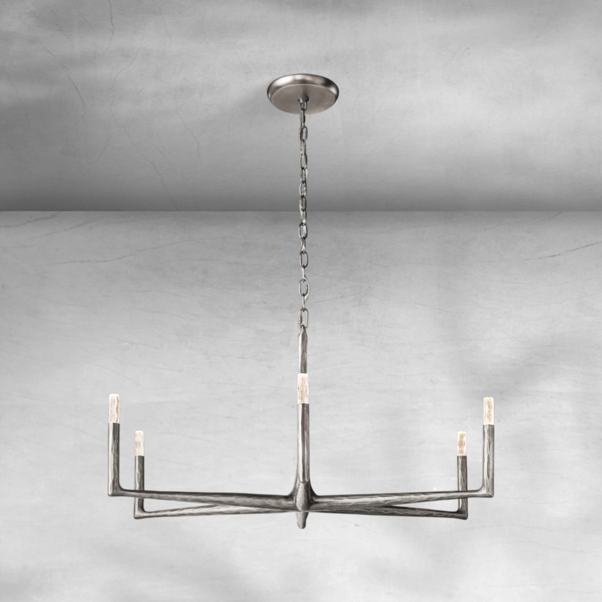 Thalen Forged Round Chandelier
