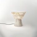 Franta Modern L Alabaster Living Room Table Lamp Besides Bed table lamp Riviko