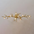Riviko Veridian Branch Linear Semi Flush Chandelier - Background Shot