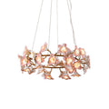 Riviko Radiant Bloom Round Chandelier - Background Shot