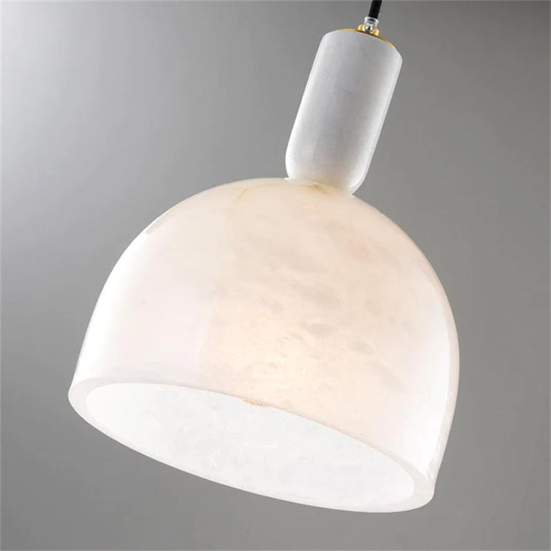 Mila Modern Alabaster Pendant Light For Living Room Pendant Light Riviko