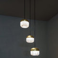 Ava Radiance - United Modern Alabaster Pendant Lamp For Staircase, Kitchen Pendant Light Chandelier Riviko