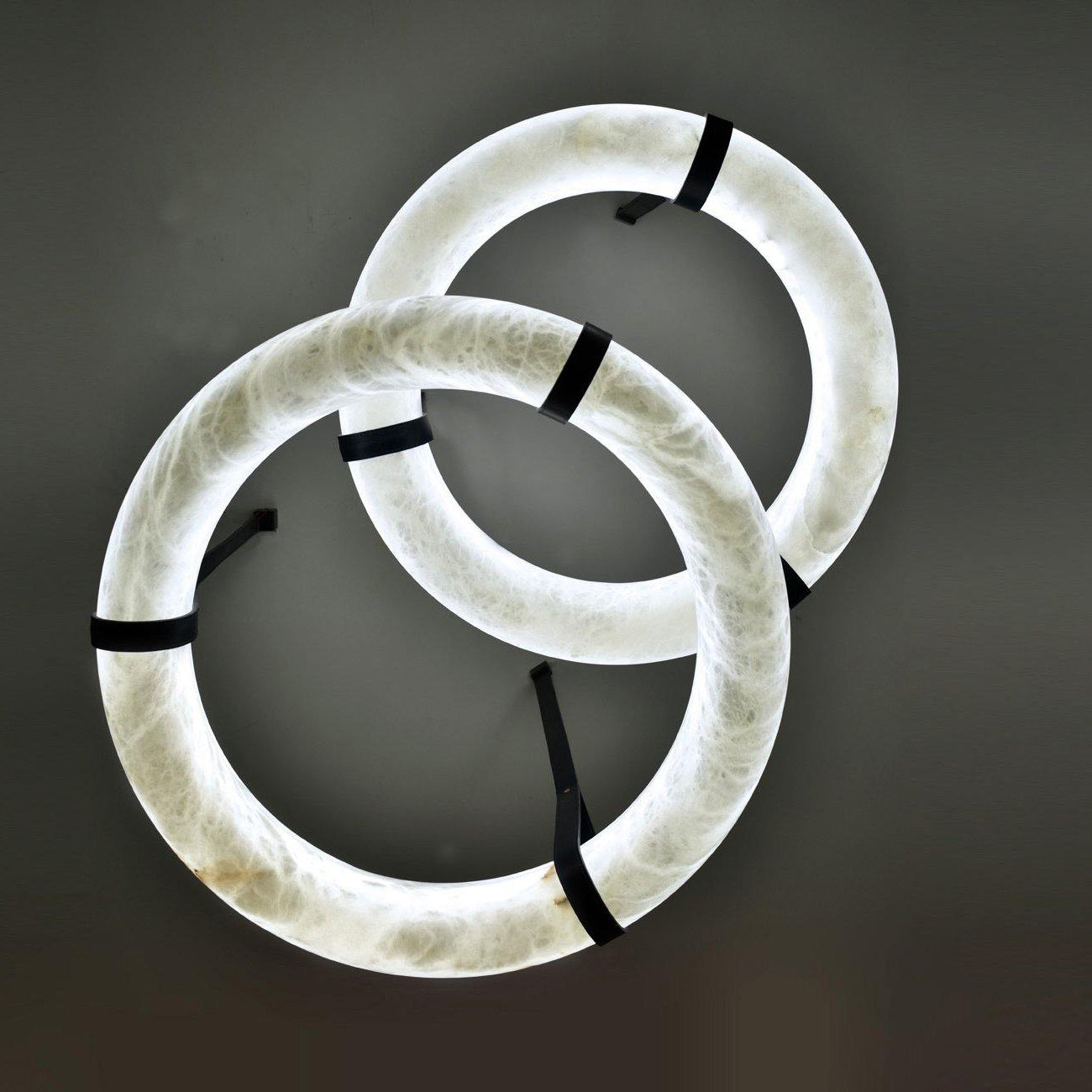 Riviko Alabaster Orb Modern Pendant - Background Shot