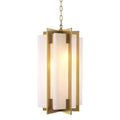 Riviko Veridian Alabaster 5-Light Chandelier - Background Shot