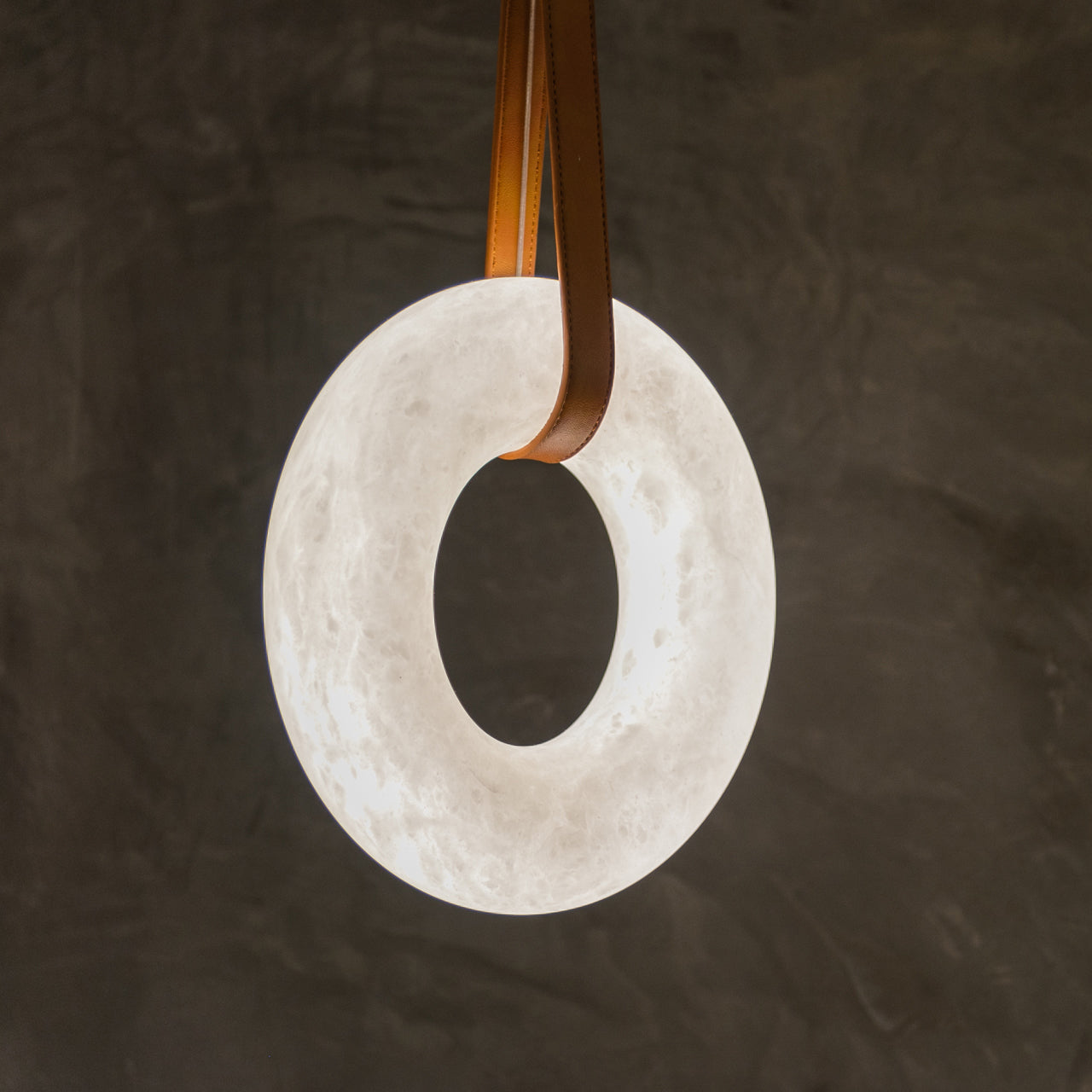 Riviko Alabaster Orb Modern Pendant - Background Shot