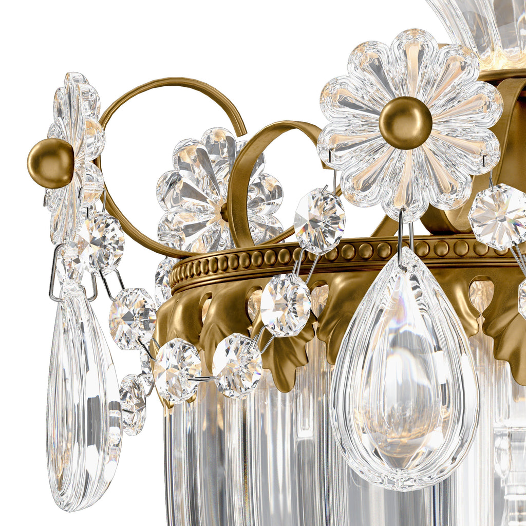 Riviko Heritage Bloom 1-Light Wall Sconce - Background Shot