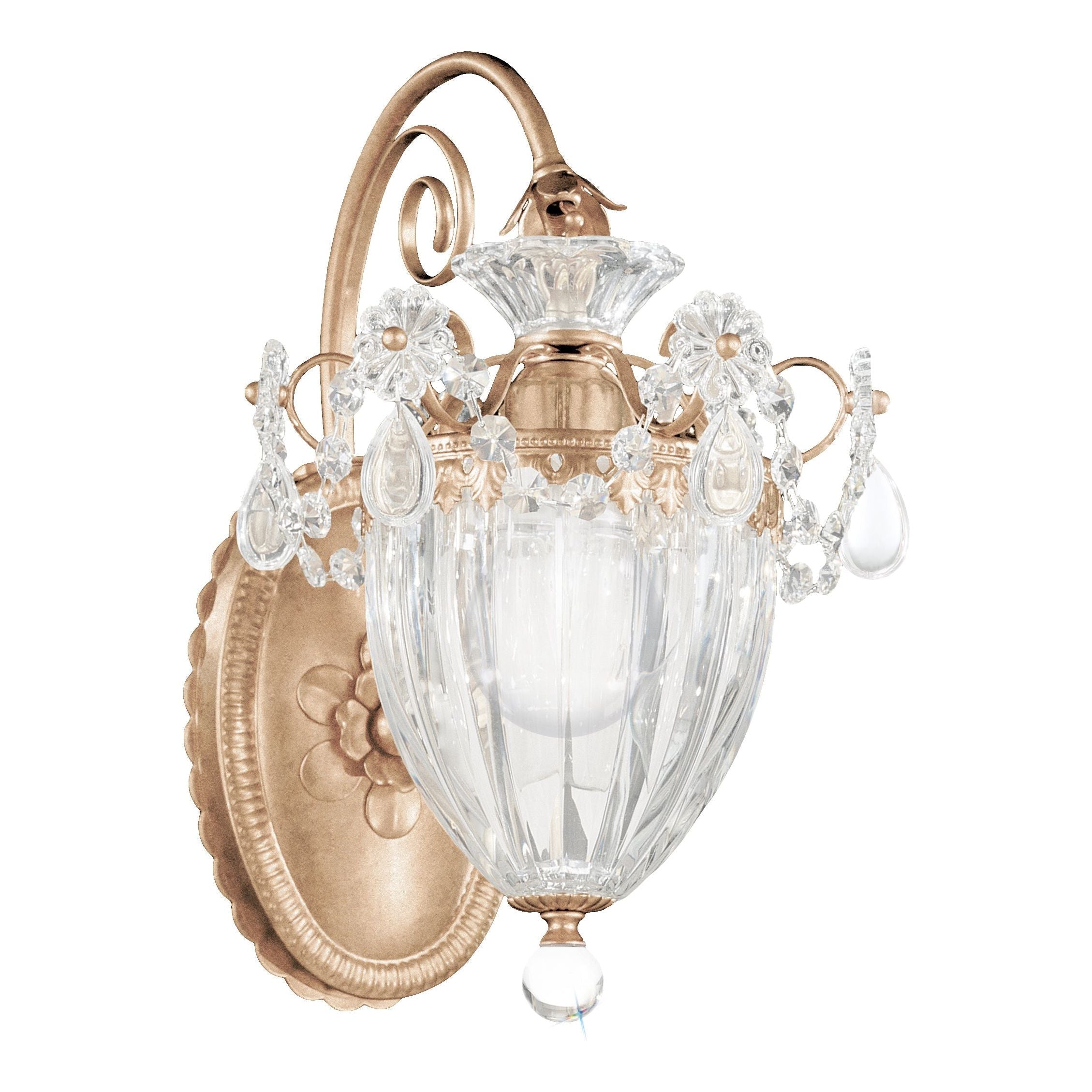 Riviko Heritage Bloom 1-Light Wall Sconce - Background Shot