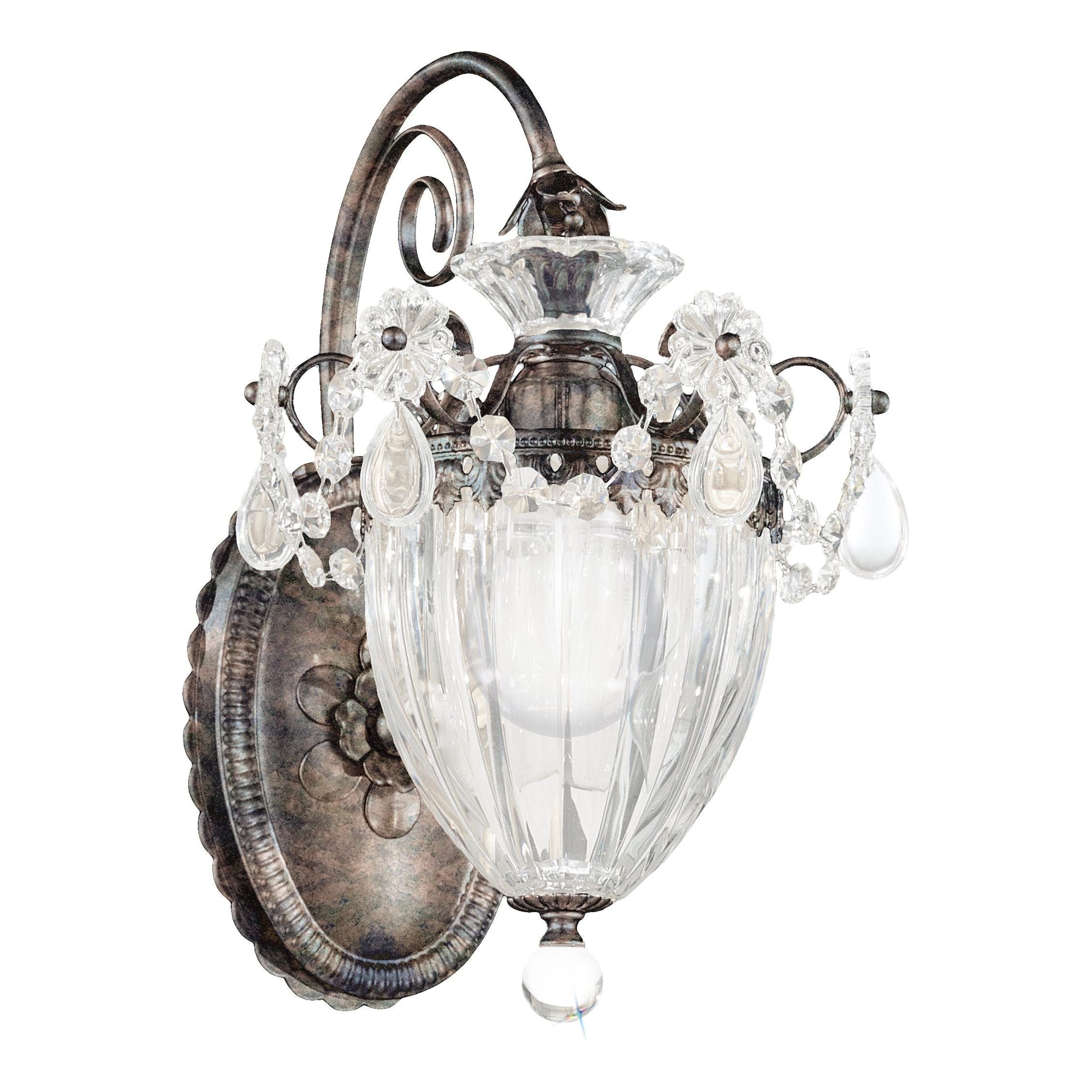 Riviko Heritage Bloom 1-Light Wall Sconce - Background Shot