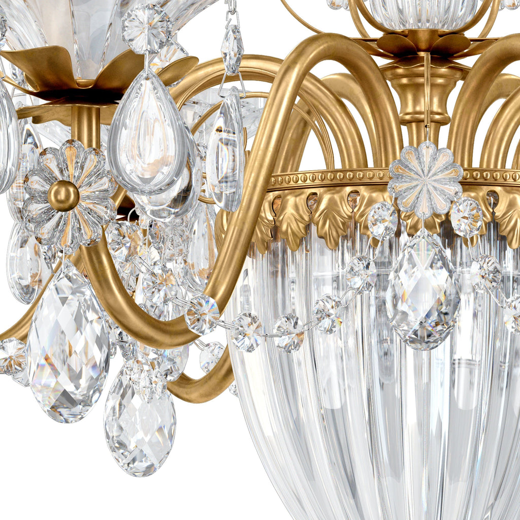 Riviko Heritage Bloom 7-Light Chandelier - Background Shot