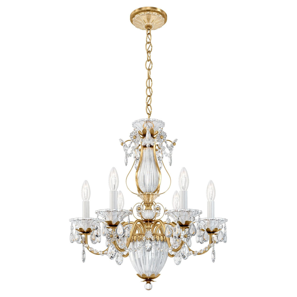Riviko Heritage Bloom 7-Light Chandelier - Background Shot