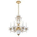 Riviko Heritage Bloom 7-Light Chandelier - Background Shot