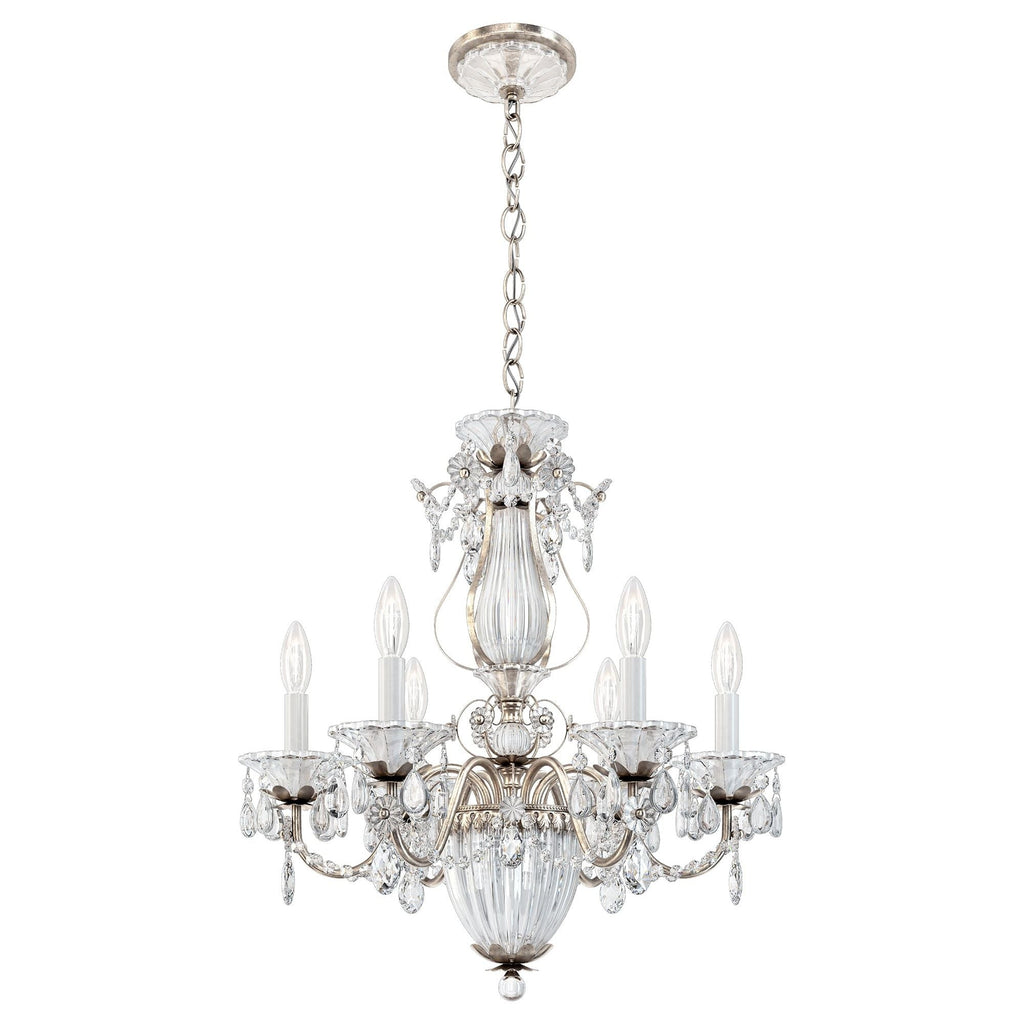 Riviko Heritage Bloom 7-Light Chandelier - Background Shot