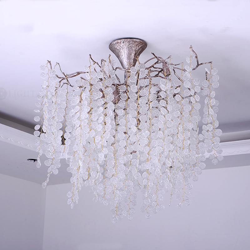 Riviko Ellie Verdant Branch Chandelier - Background Shot