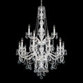 Riviko Regal Radiance Grand Crystal Chandelier - Background Shot