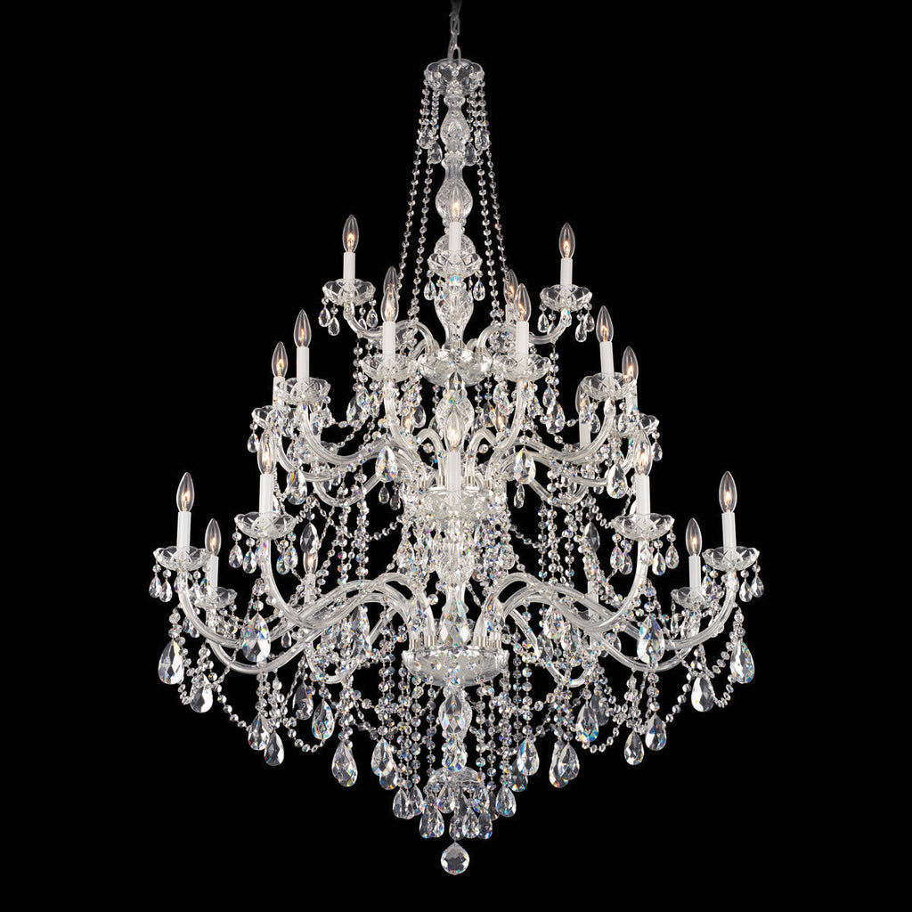Riviko Grandeur Radiance Crystal Chandelier 44" - Background Shot