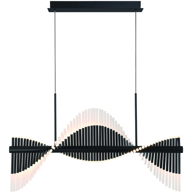 Organic Bloom Linear Chandelier
