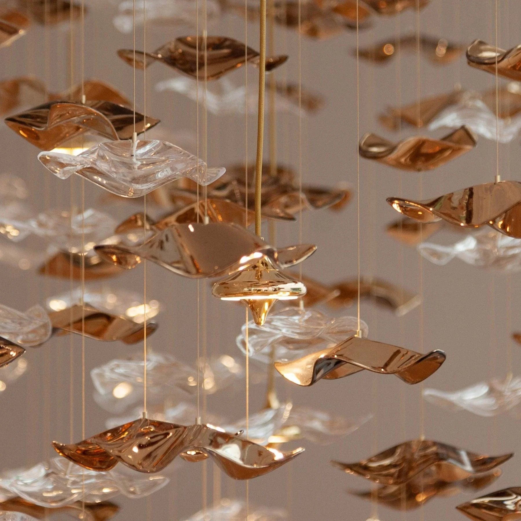 Tidal Stair Chandelier