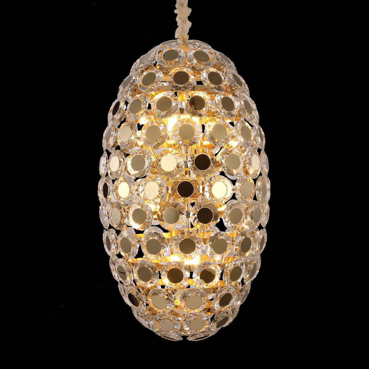 Riviko Radiant Prism 14-Light Chandelier - Background Shot