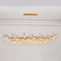 Riviko Verdant Canopy Crystal Branch Chandelier - Background Shot