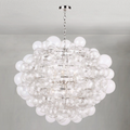 Riviko Nimbus Bloom Glass Chandelier - Background Shot