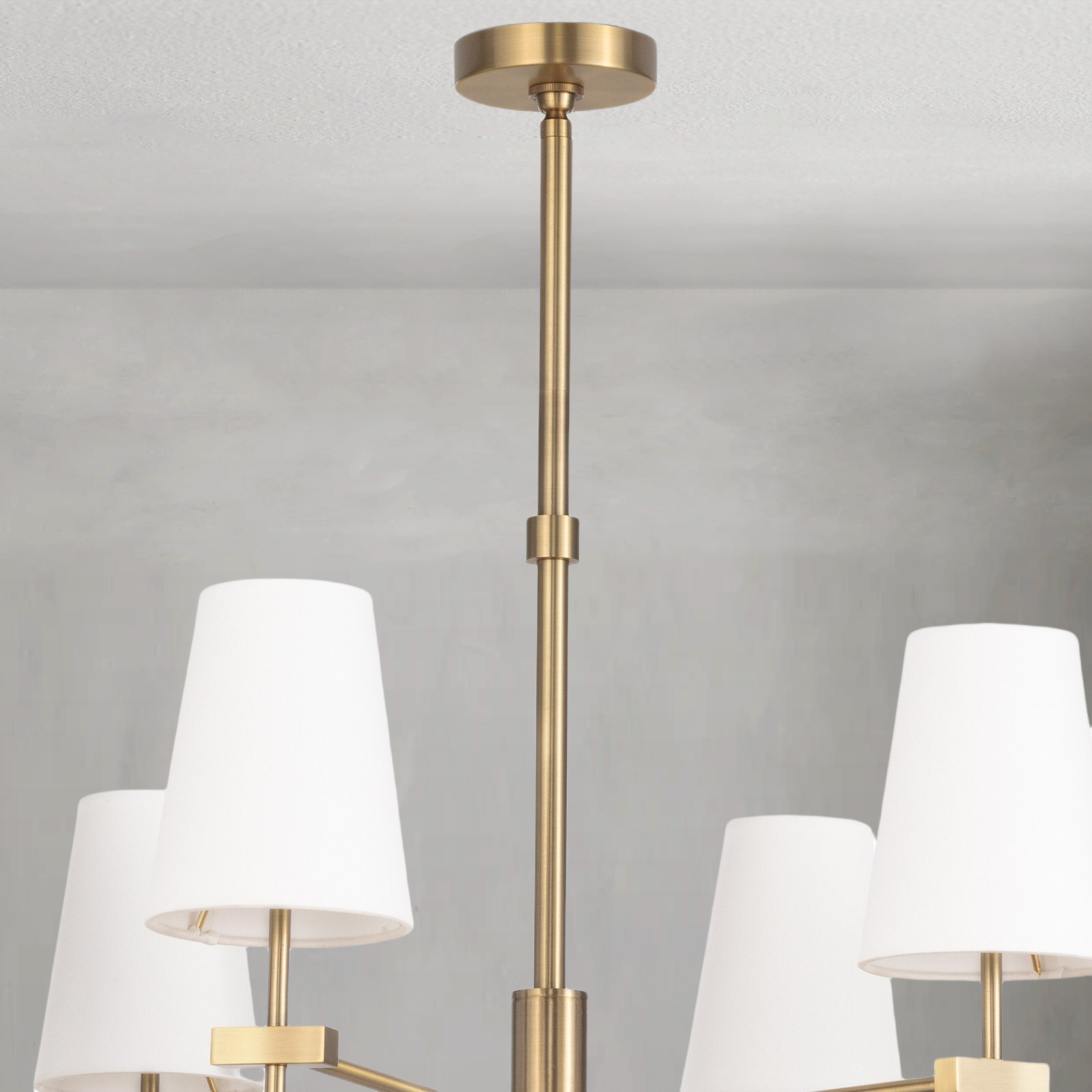 Riviko Veridian Grand 6-Light Chandelier - Background Shot