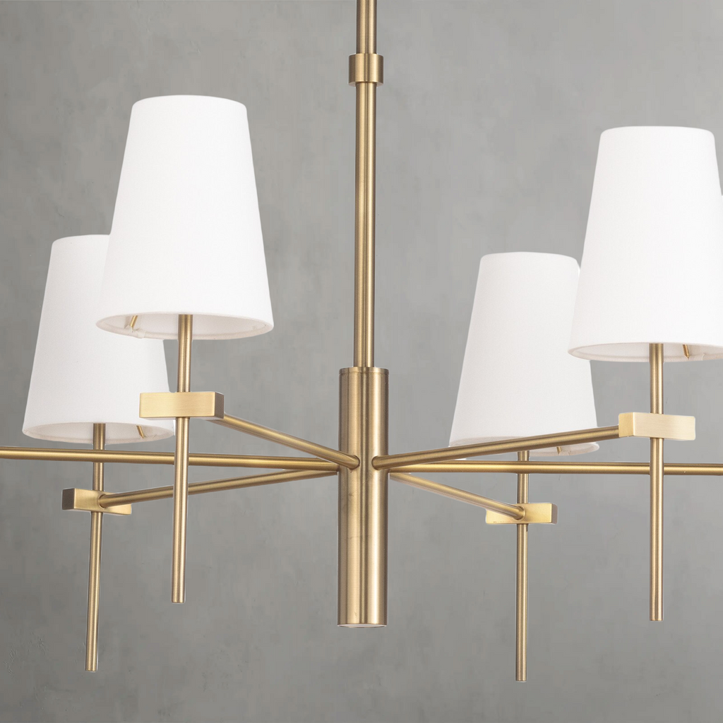 Riviko Veridian Grand 6-Light Chandelier - Background Shot