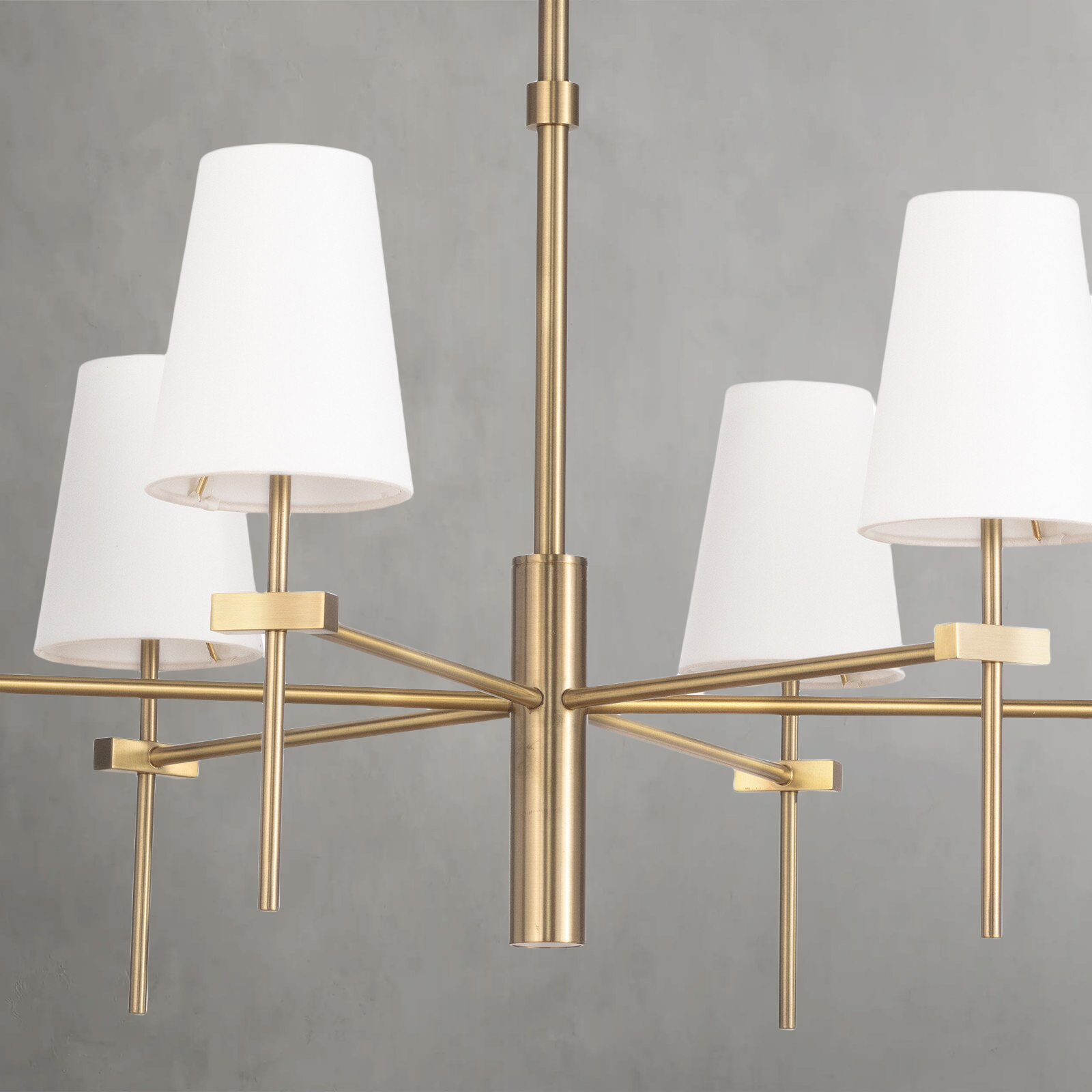 Riviko Veridian Grand 6-Light Chandelier - Background Shot