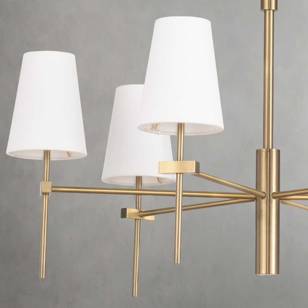 Riviko Veridian Grand 6-Light Chandelier - Background Shot