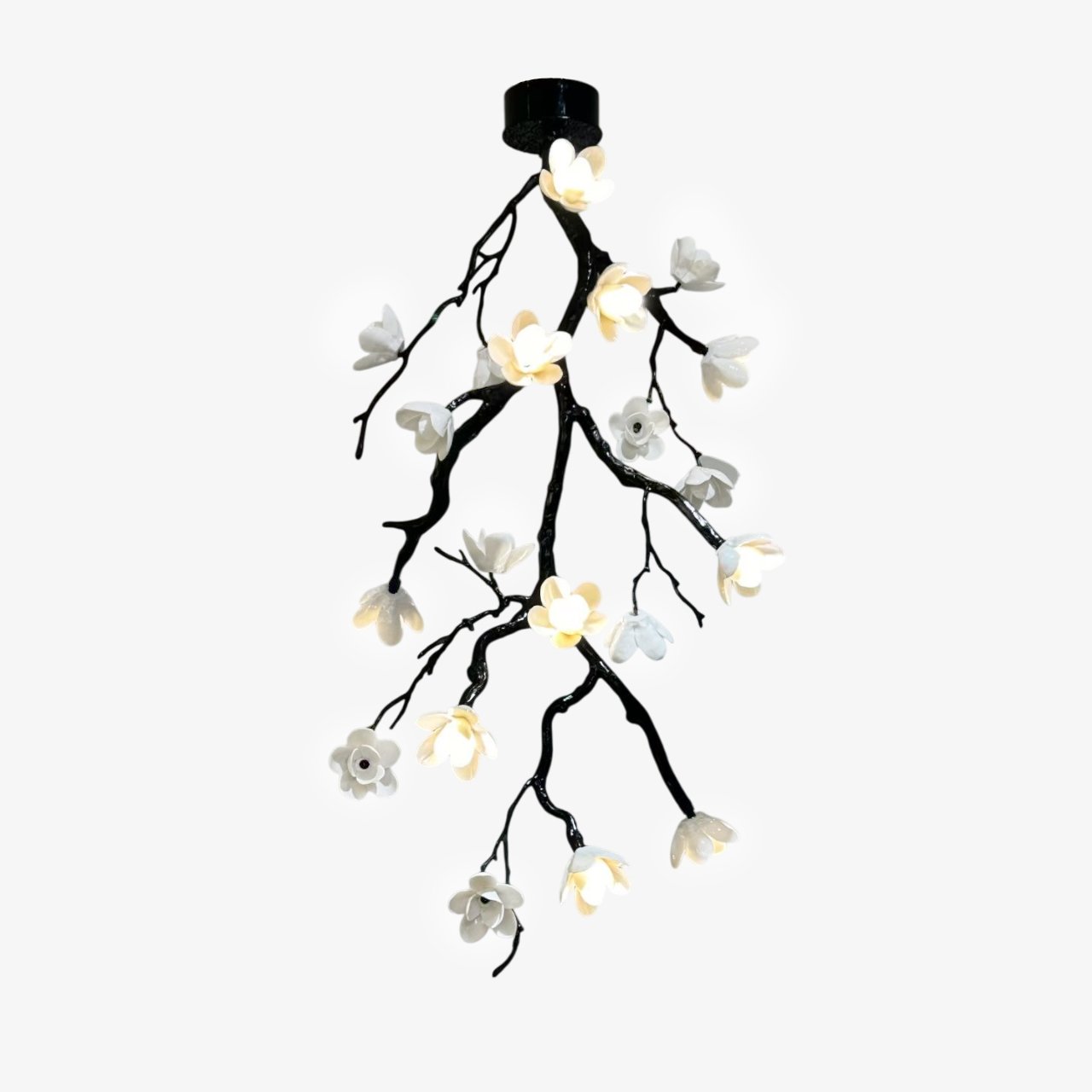 Large Long Branch Flower Chandelier - Yovalighting