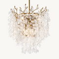 Riviko Veridian Bloom Glass Branch Chandelier - Background Shot